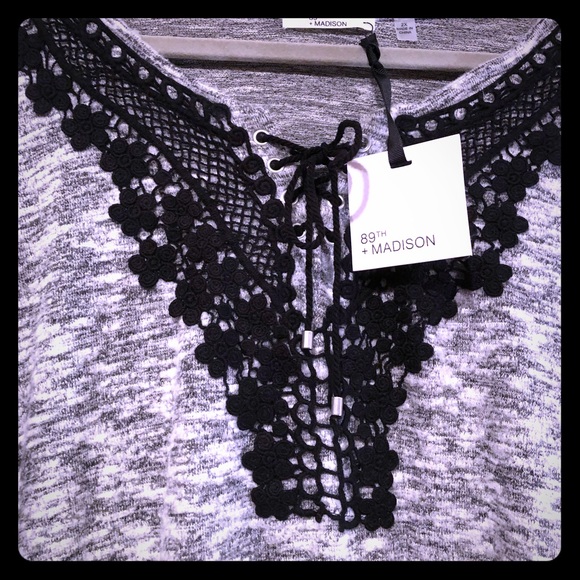 89th & Madison Marled Top - Picture 2 of 6